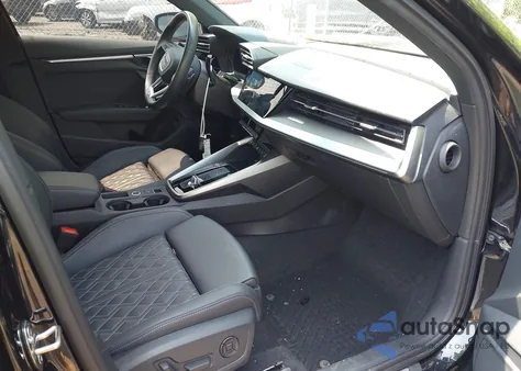 2023 Audi S3 Premium Plus Tfsi Quattro S Tronic from USA, damaged, VIN WAUH3DGY7PA033737